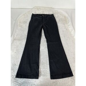 American Eagle Kick Boot Jeans Womens 10 Reg Black Next Level Stretch High Rise